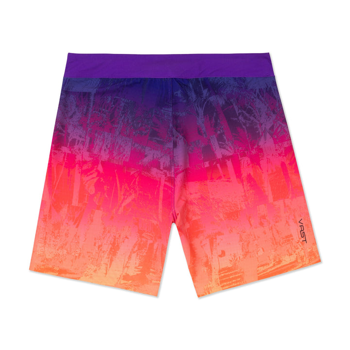 Island Texture Vast Performance Boardshort Back