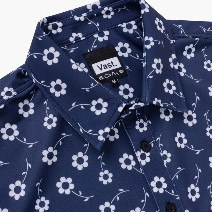 Positive Floral Button Up Shirt