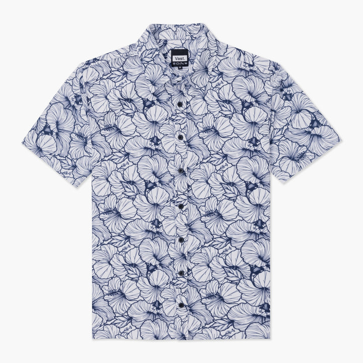 Hibiscus Button Up Shirt