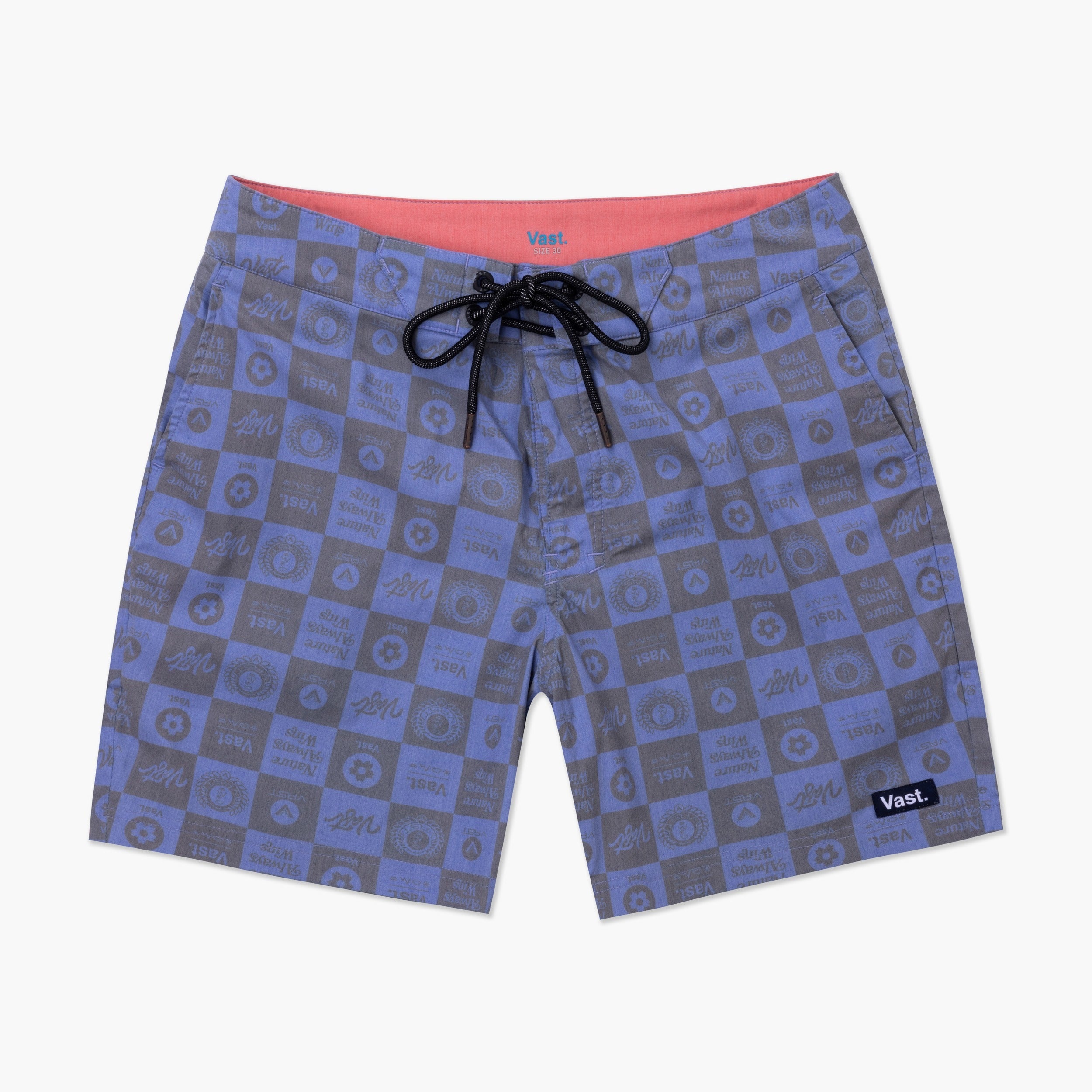 Logo Checkers Classic Boardshort – Vast.