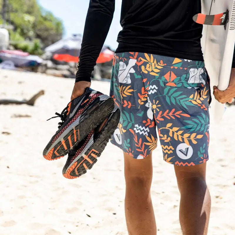 Retro boardshorts collection cover image featuring Vast. Tropical Elements boardshorts