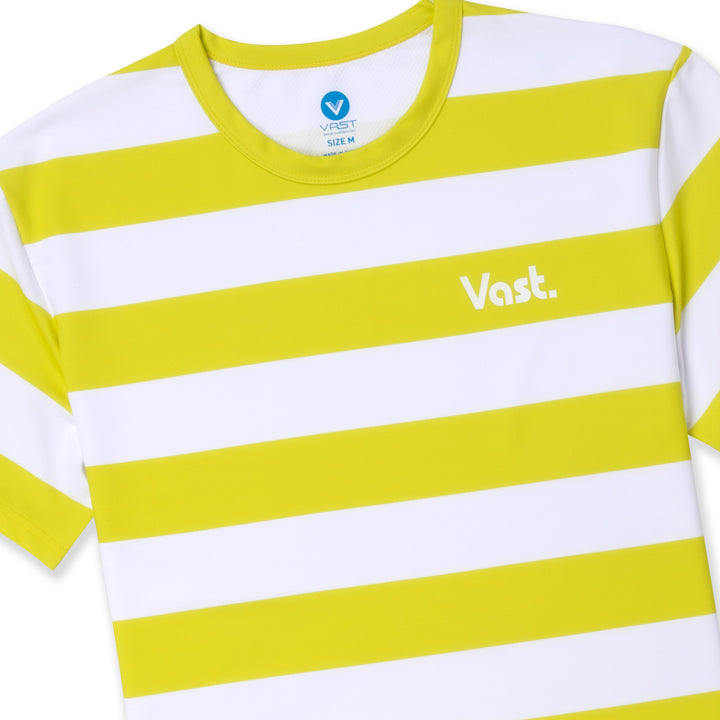 Vast AquaTerra Striped Performance Surf Tee Close