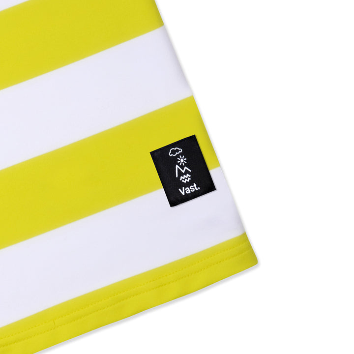 Vast AquaTerra Striped Performance Surf Tee Tag