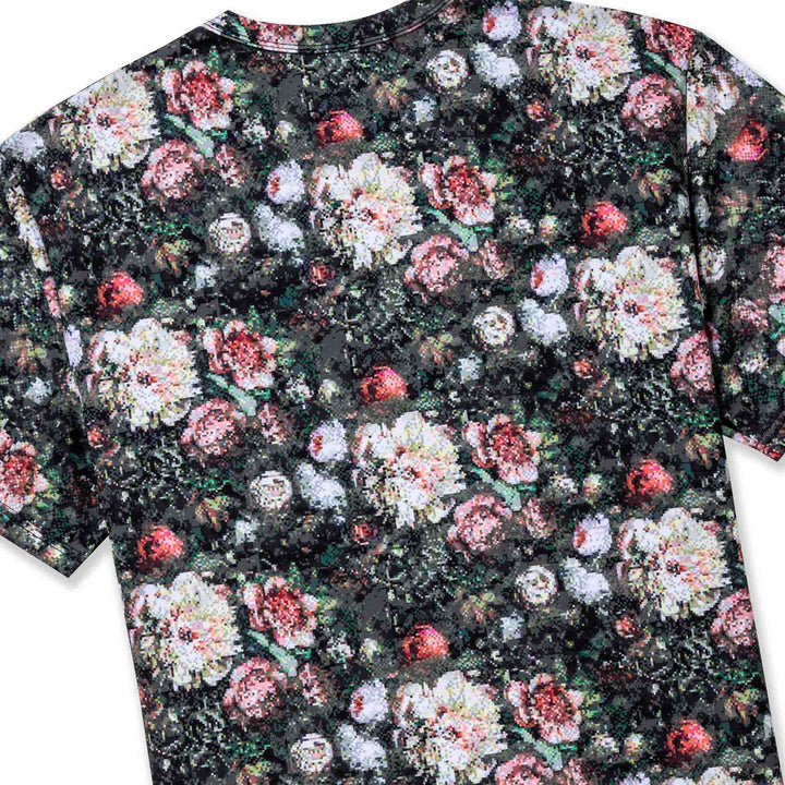 Vast AquaTerra Digi Floral Performance Surf Tee Close Back