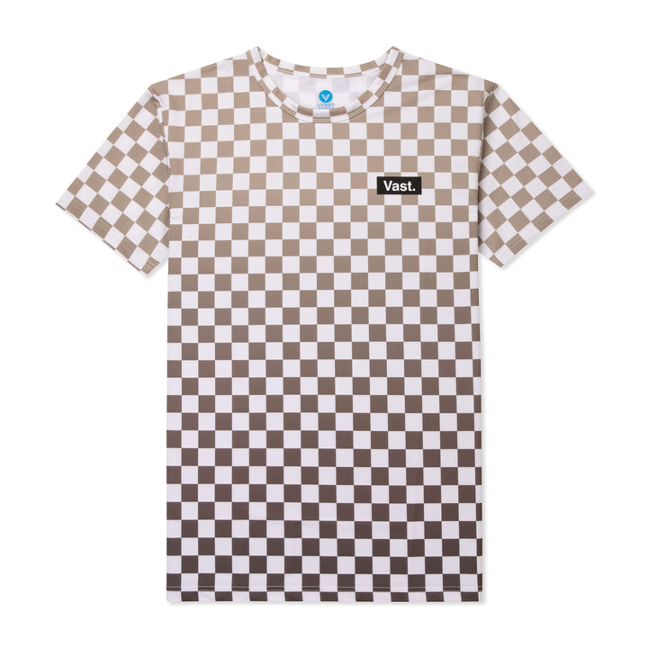 Vast AquaTerra Checkerboard Performance Surf Tee