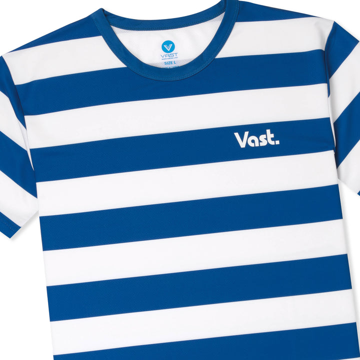 Vast AquaTerra Striped Performance Surf Tee Close