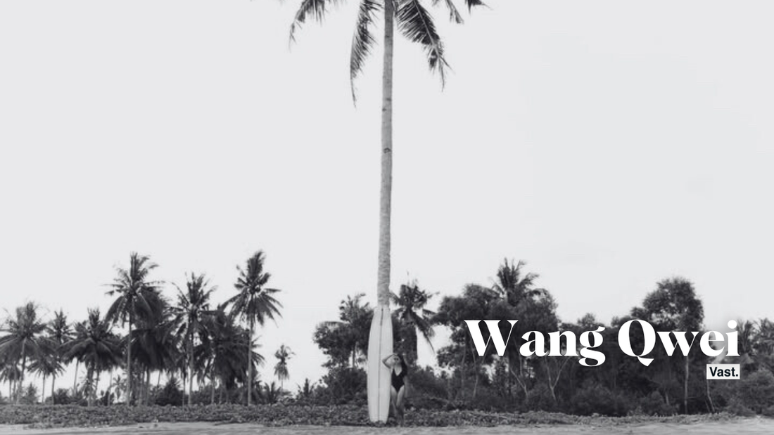 black and white palm tree