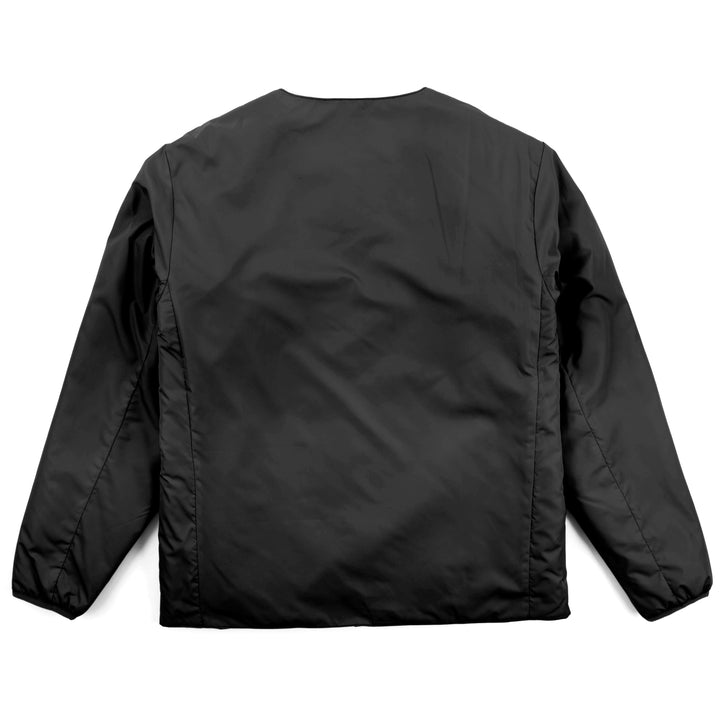 No Collar Puffy Jacket