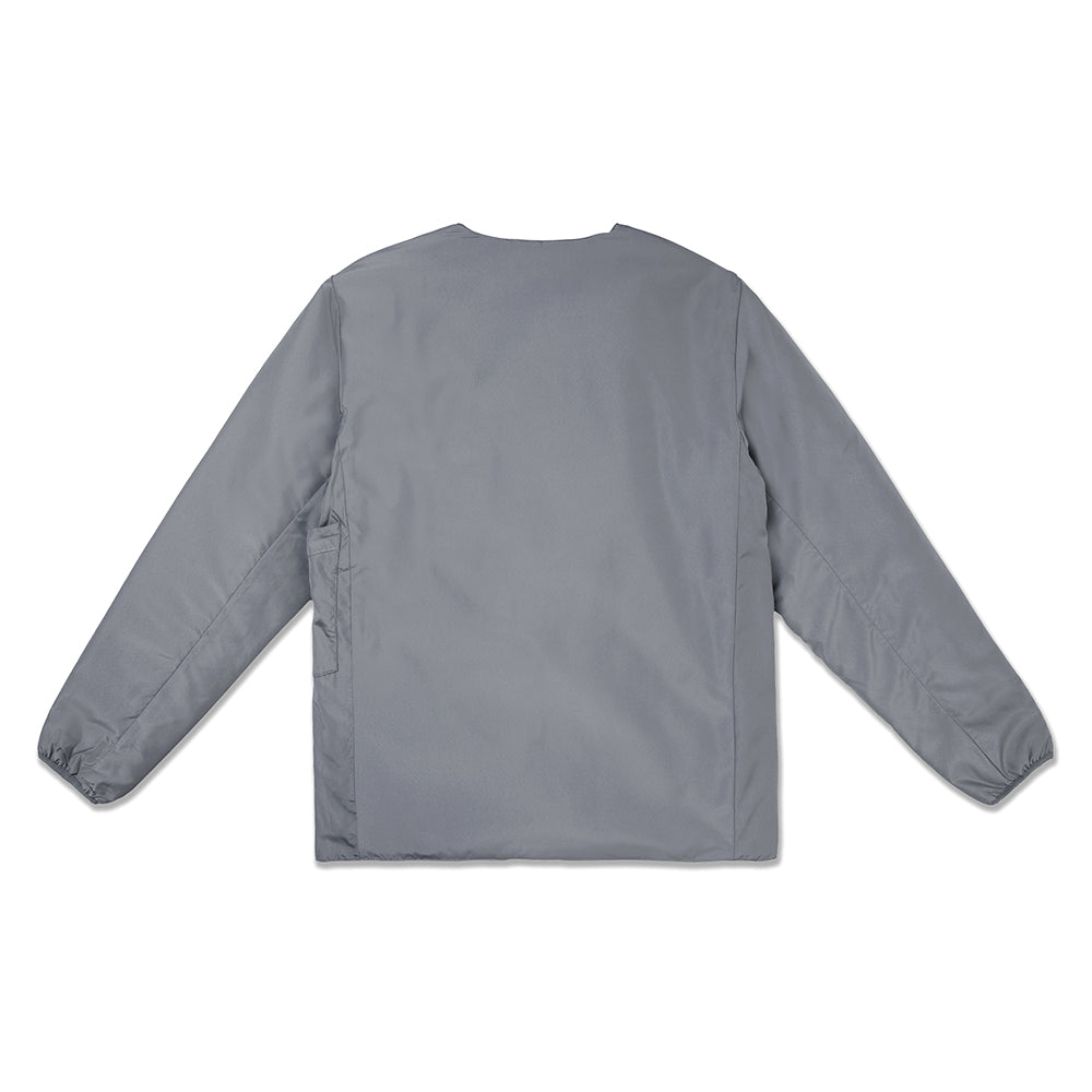 No Collar Puffy Lifestyle Jacket