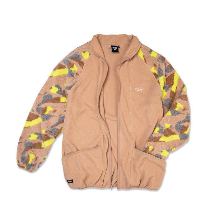 Puffy Sherpa Camo Jacket