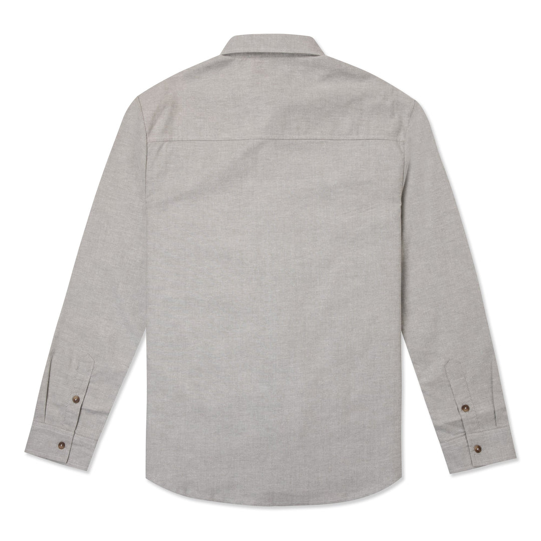 Ribbed Chambray Shirt