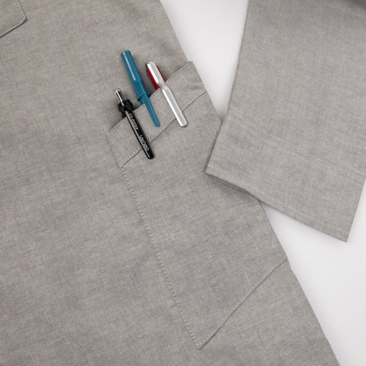 Ribbed Chambray Shirt