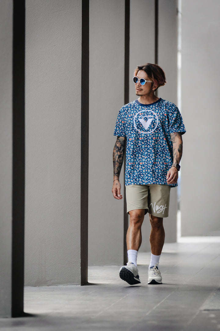 Animal Print Aquaterra Surf Tee