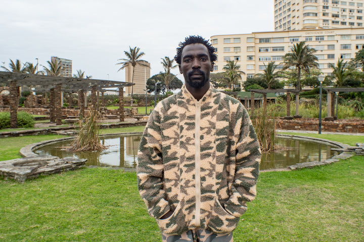 Camo Sherpa Jacket