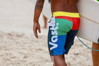 On Blocks Vast Performance Boardshort With Surfboard