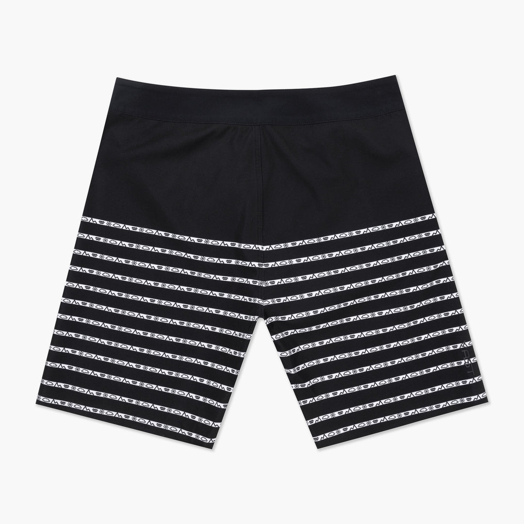 Element Micro Stripes Vast Performance Boardshort Back