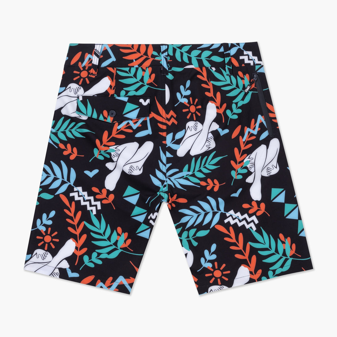 Tropical Elements II Vast Performance Boardshort Back