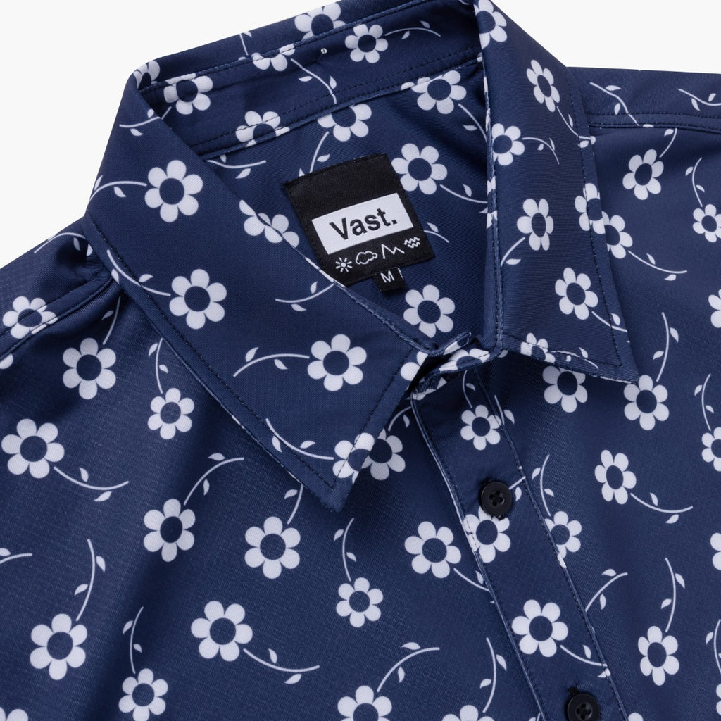 Positive Floral Button Up Shirt