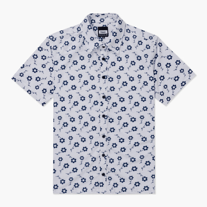 Positive Floral Button Up Shirt