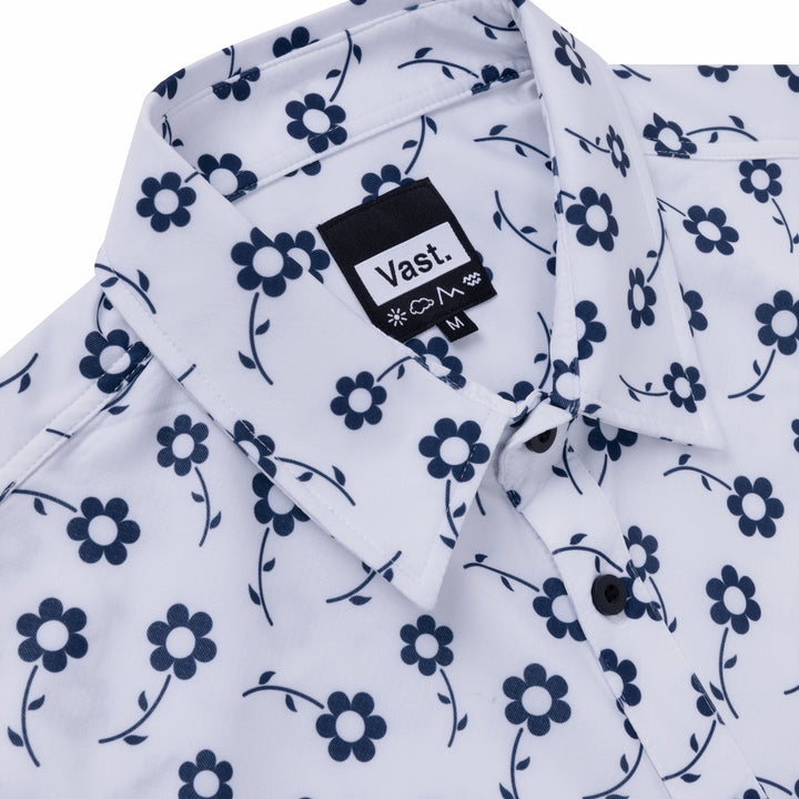 Positive Floral Button Up Shirt