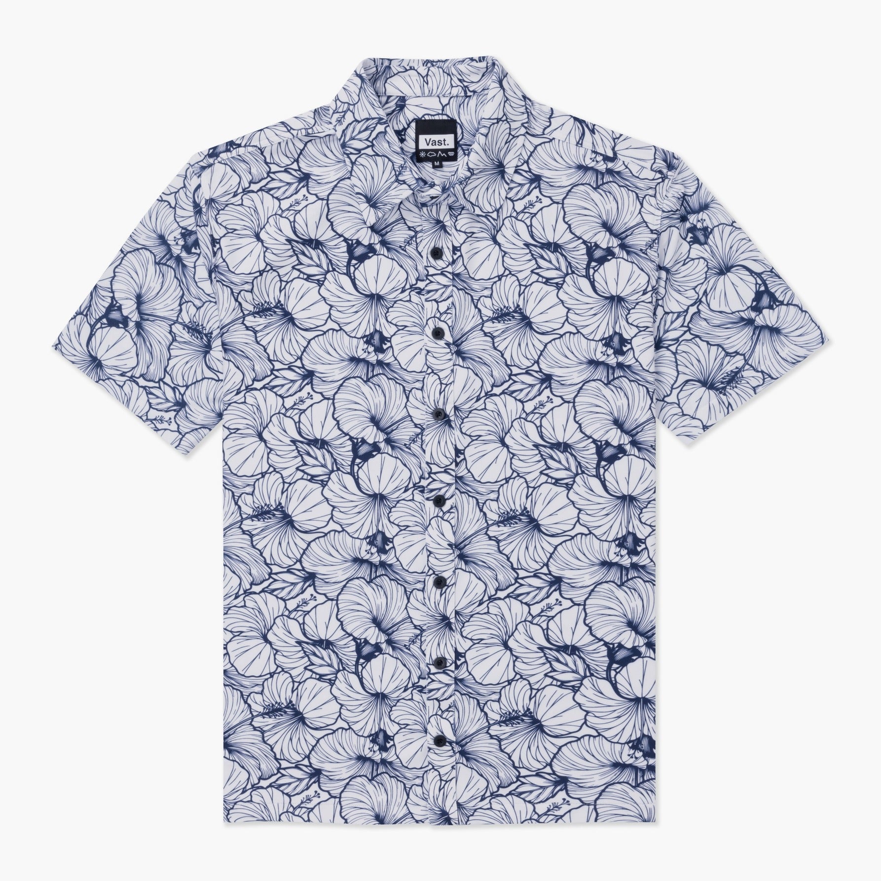 Hibiscus Button Up Shirt