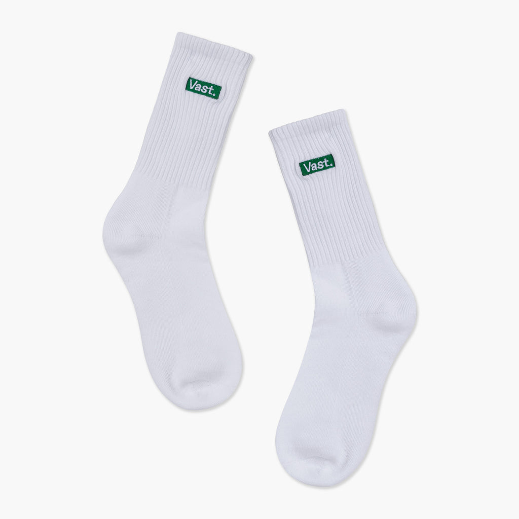 Mint Box Logo Socks