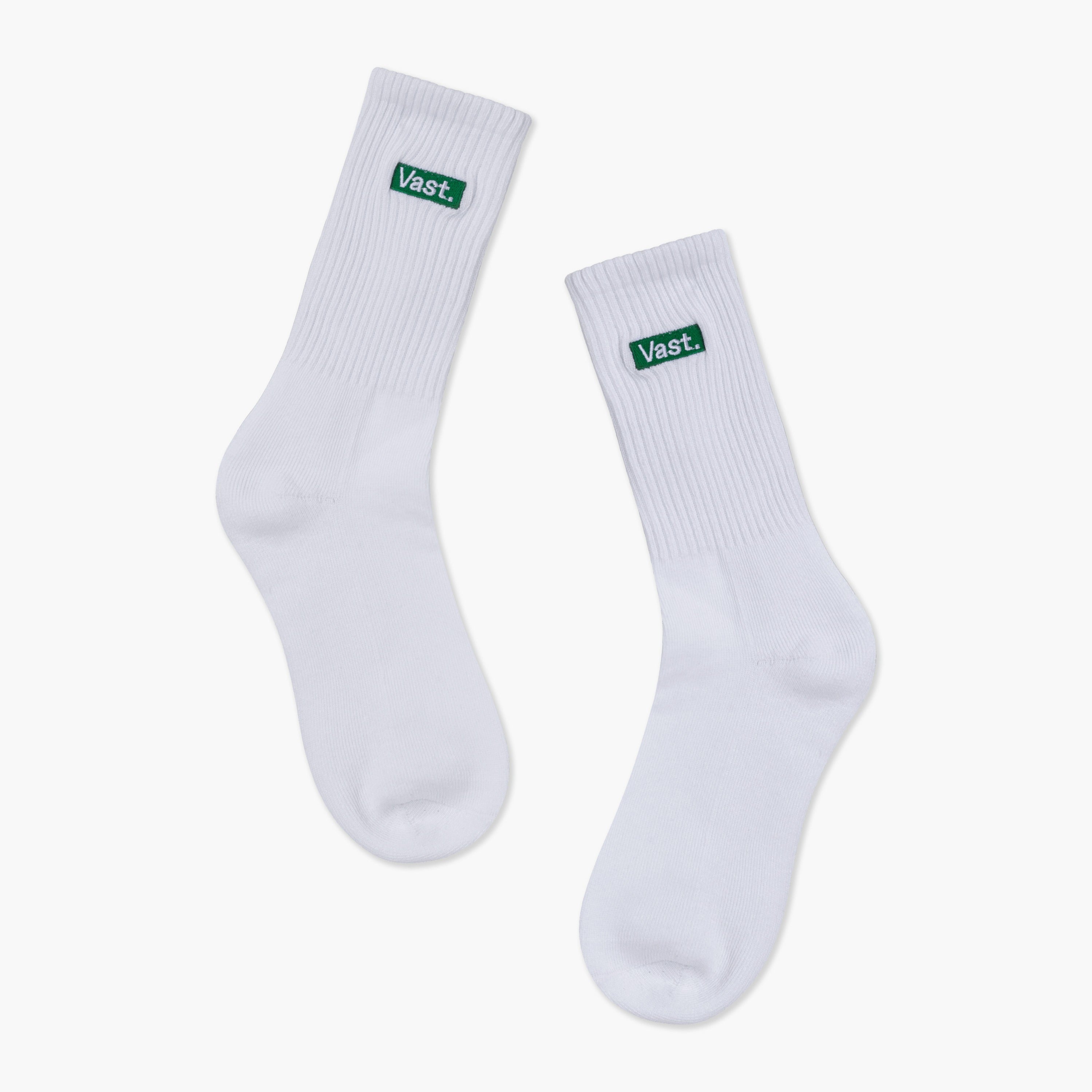 Mint Box Logo Socks