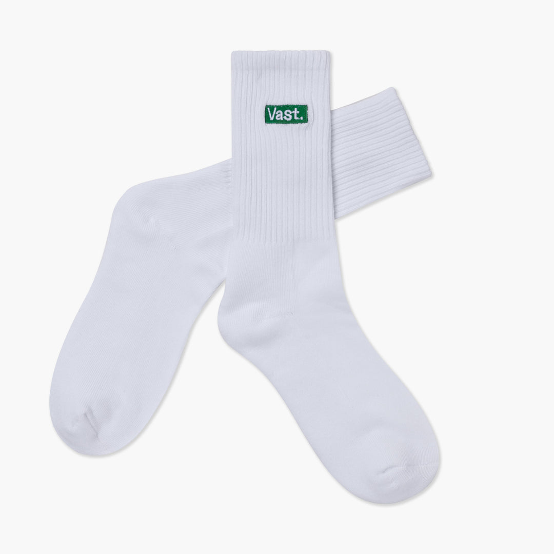 Mint Box Logo Socks