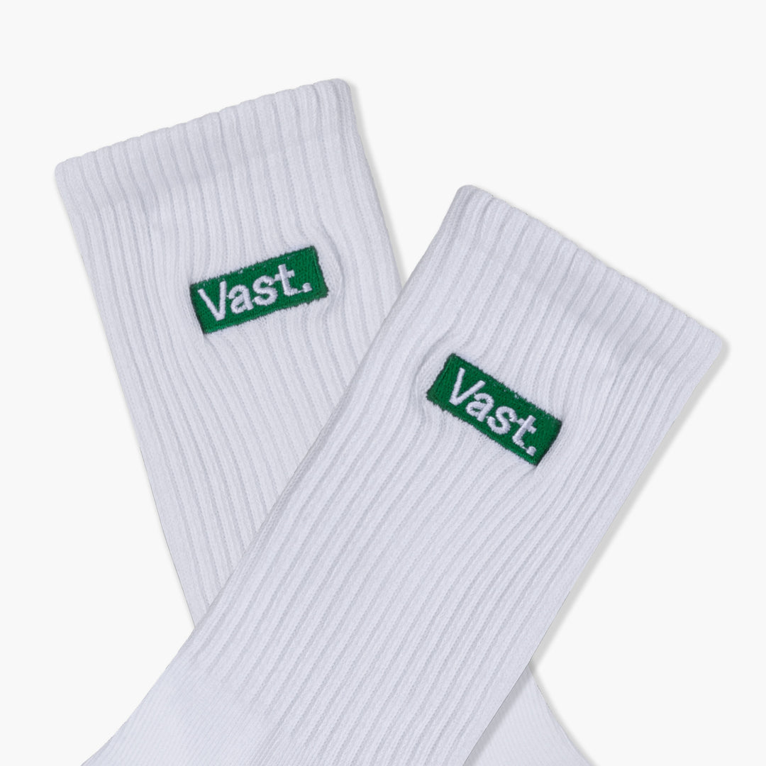 Mint Box Logo Socks