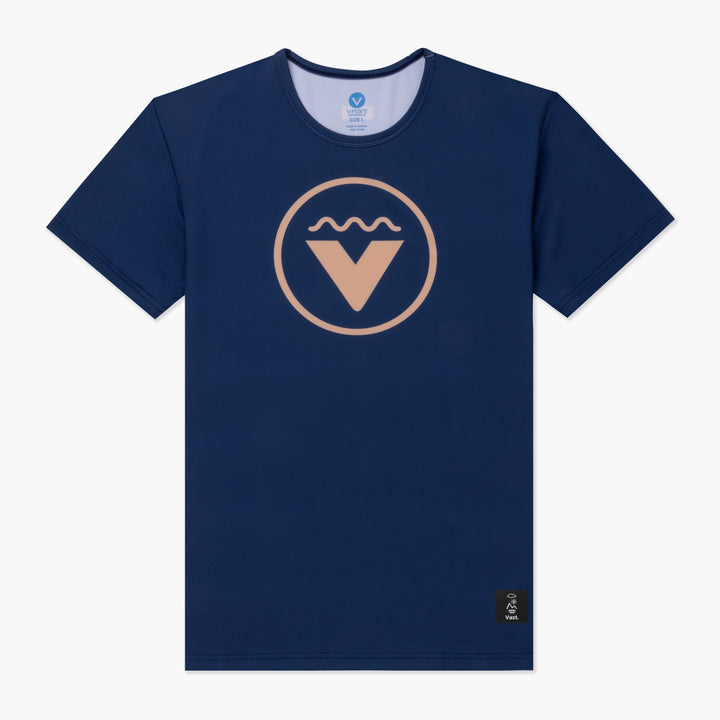 Vast AquaTerra Vast Logo Performance Surf Tee 