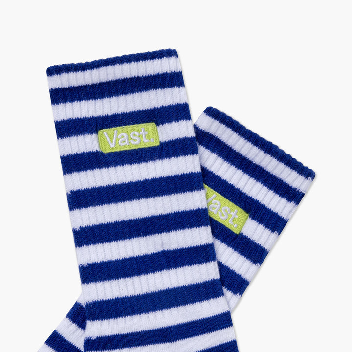 Deep Ocean Striped Socks