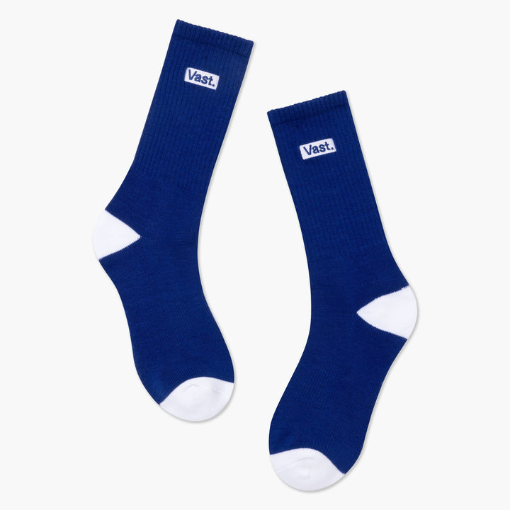 Blue Box Logo Socks