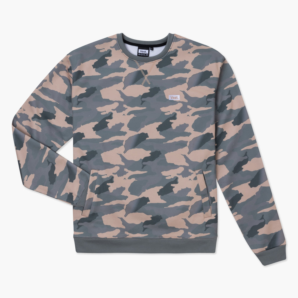 Camo Crewneck