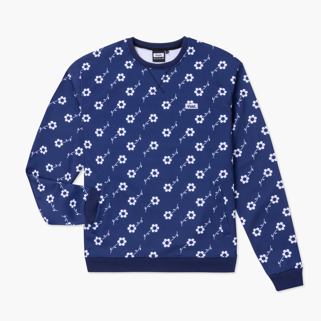 Embroidered Crewneck Sweatshirt