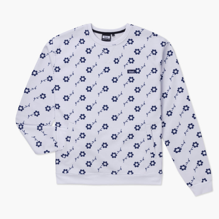 Embroidered Crewneck Sweatshirt