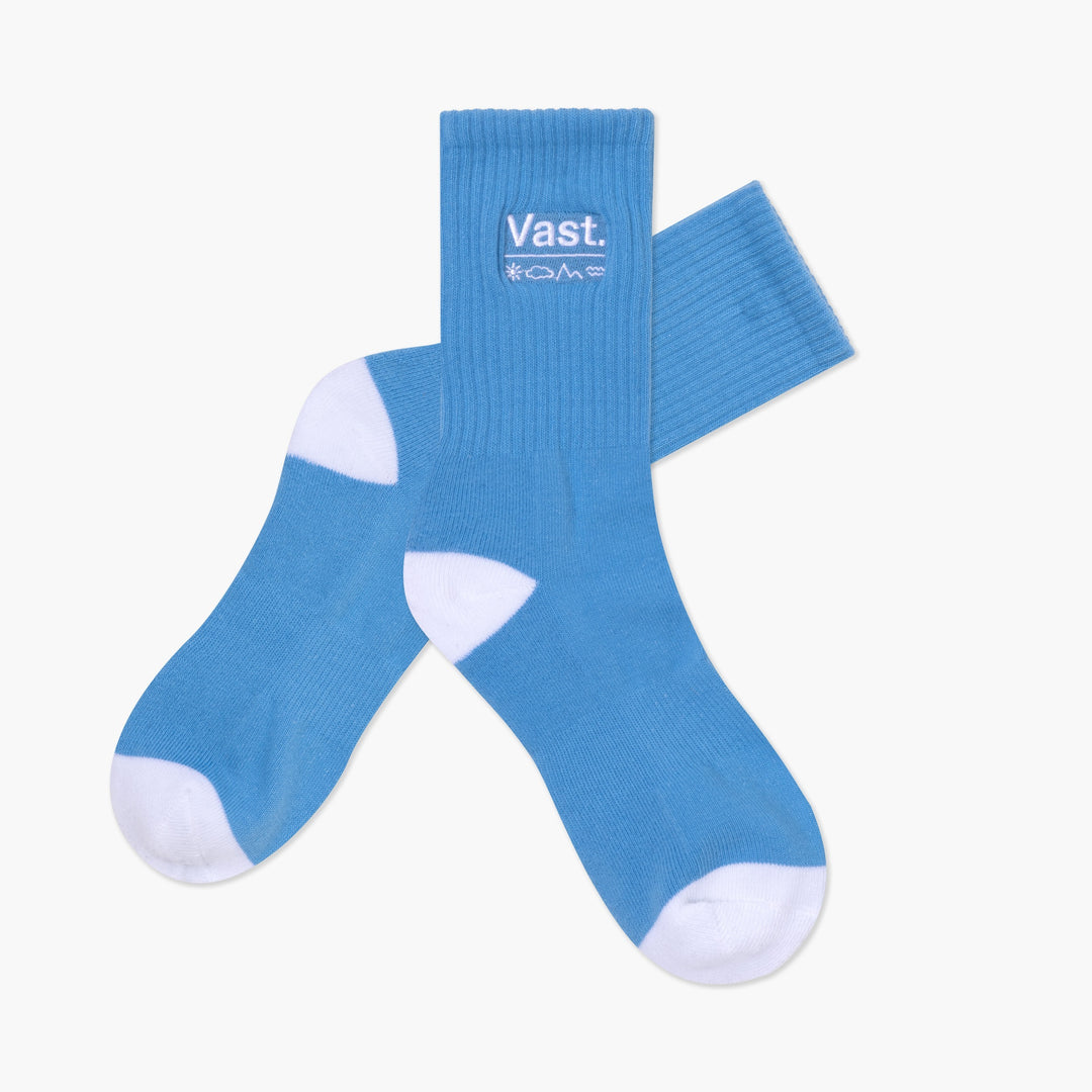 Nature's Blue Socks