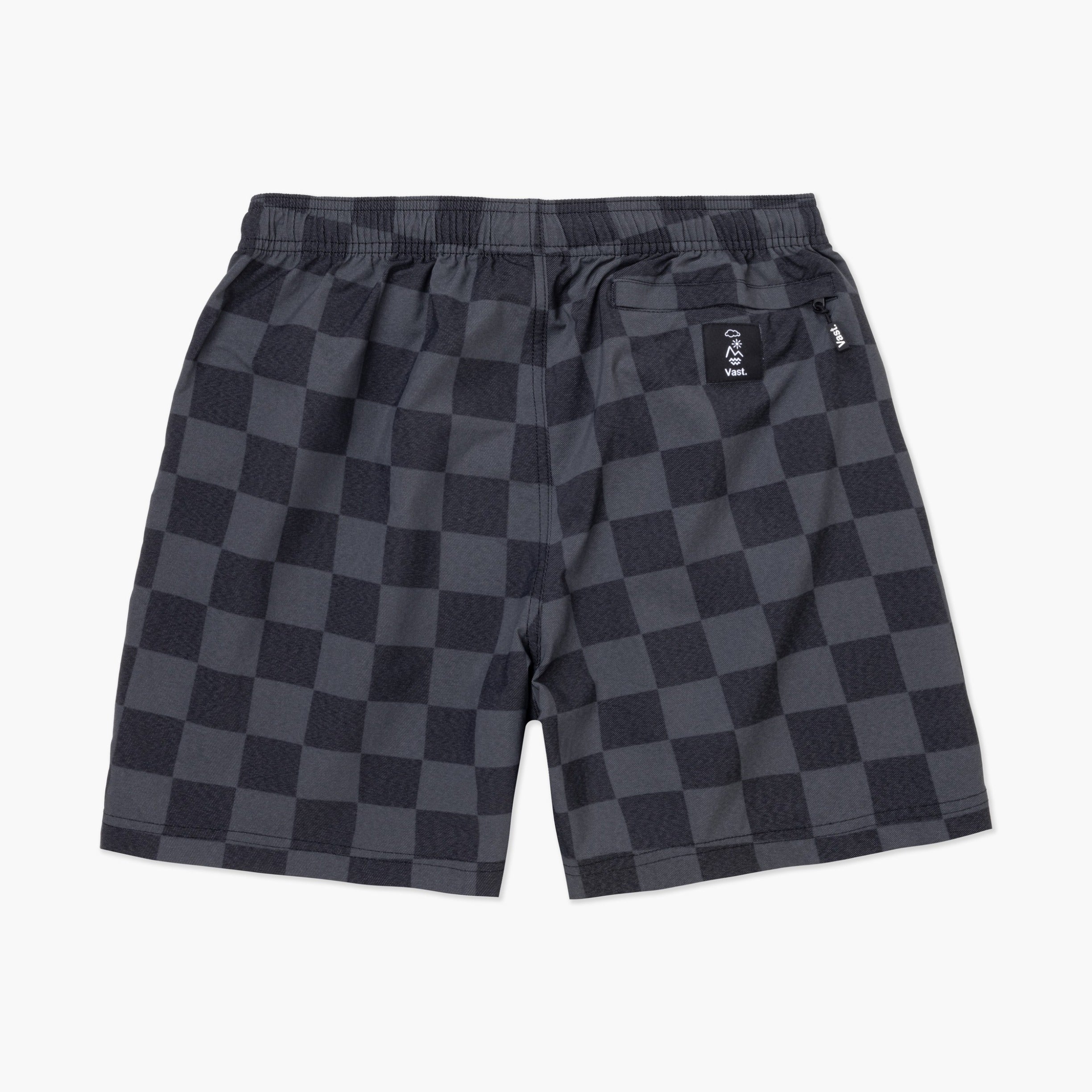 Checkerboard Tonal Volley Short