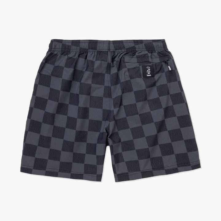 Checkerboard Tonal Volley Short