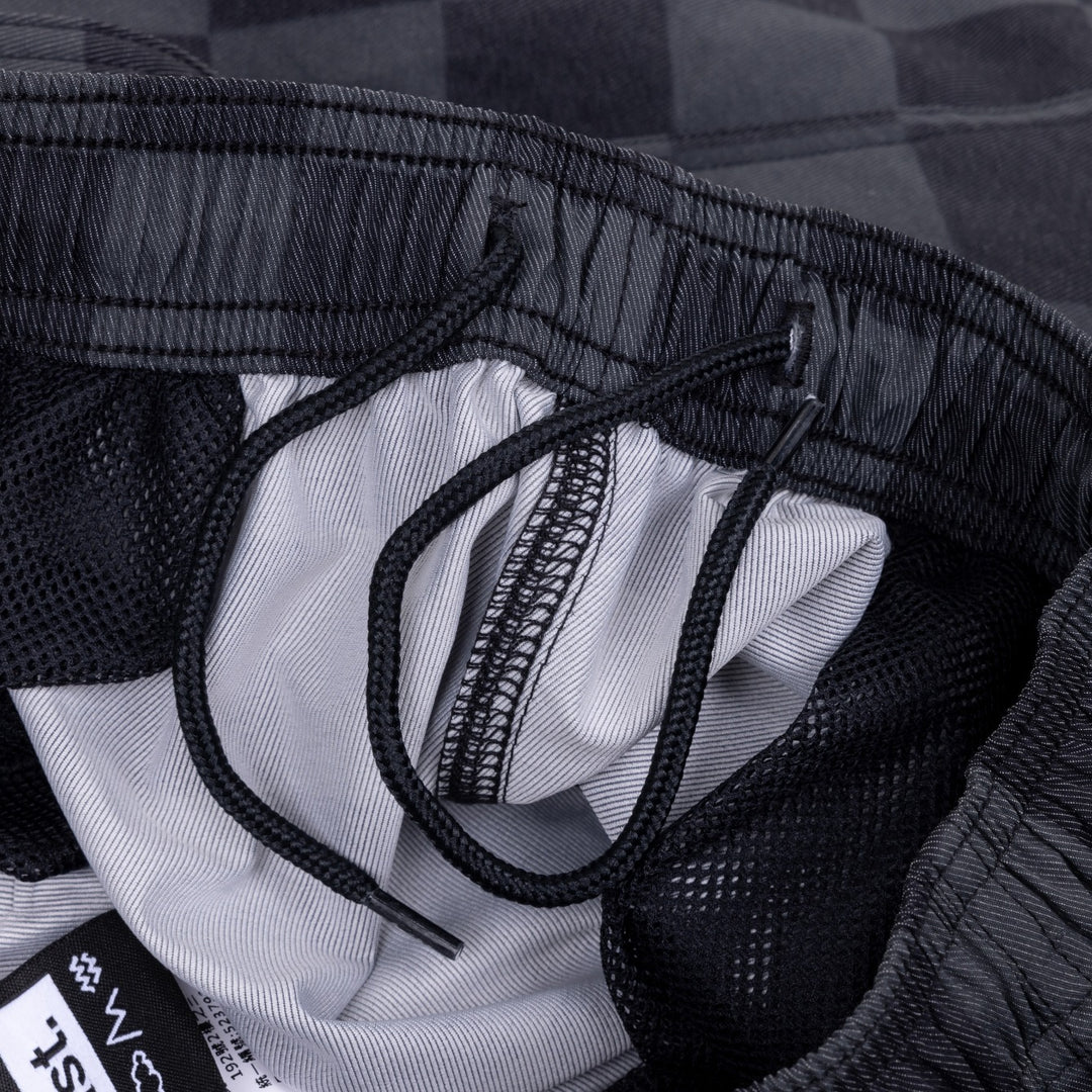 Checkerboard Tonal Volley Short