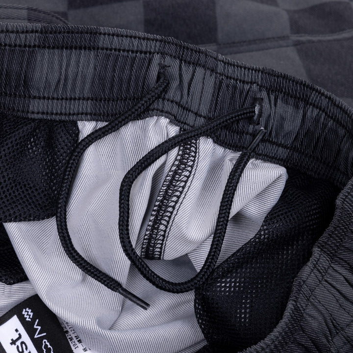 Checkerboard Tonal Volley Short