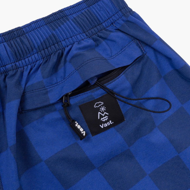 Checkerboard Tonal Volley Short