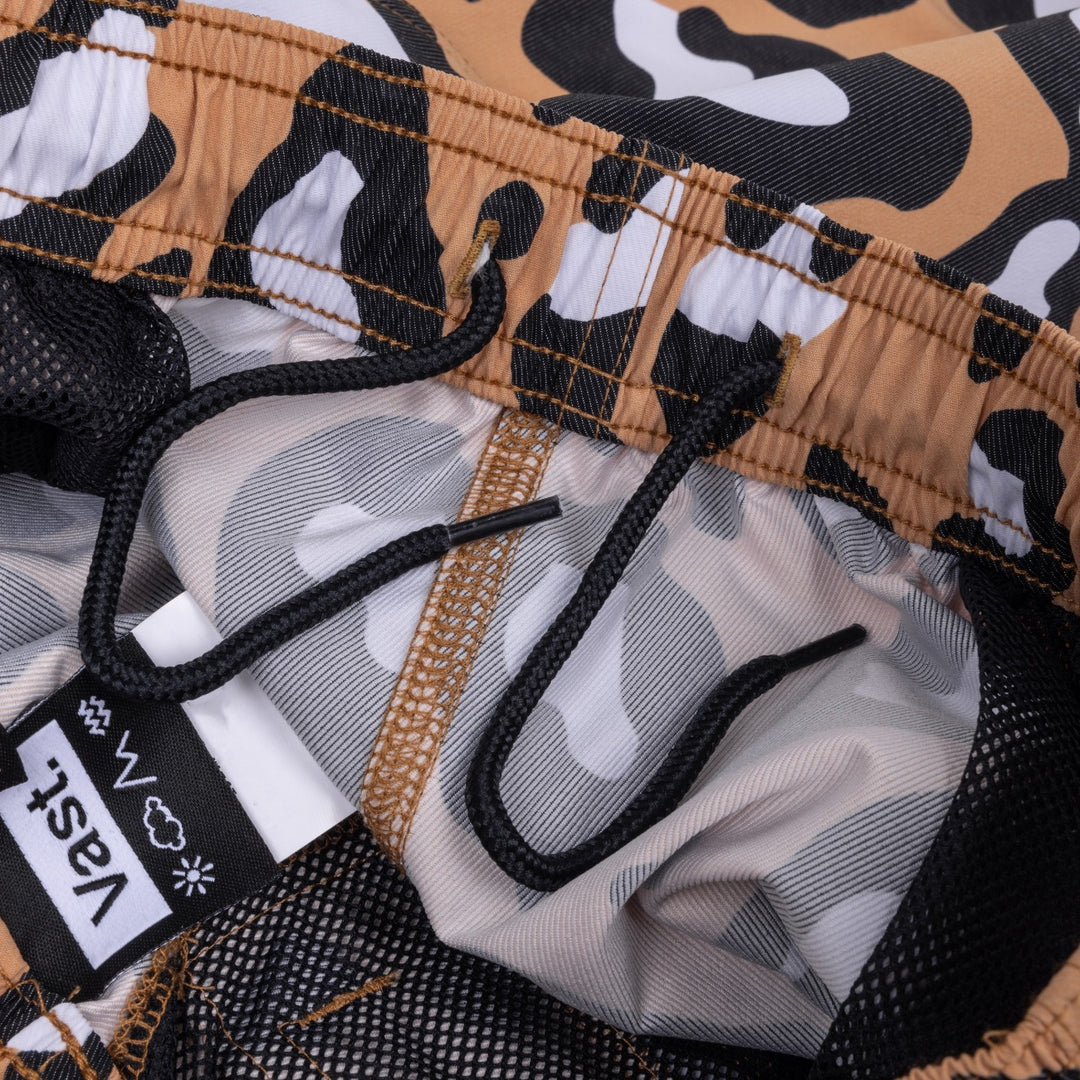 Leopard Volley Short