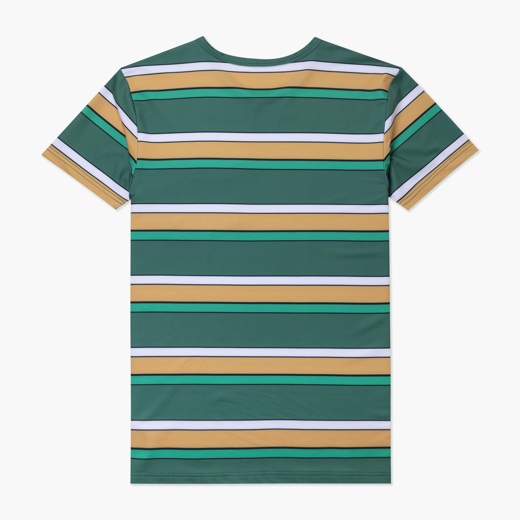 Aqua Terra On Stripes Tech Tee