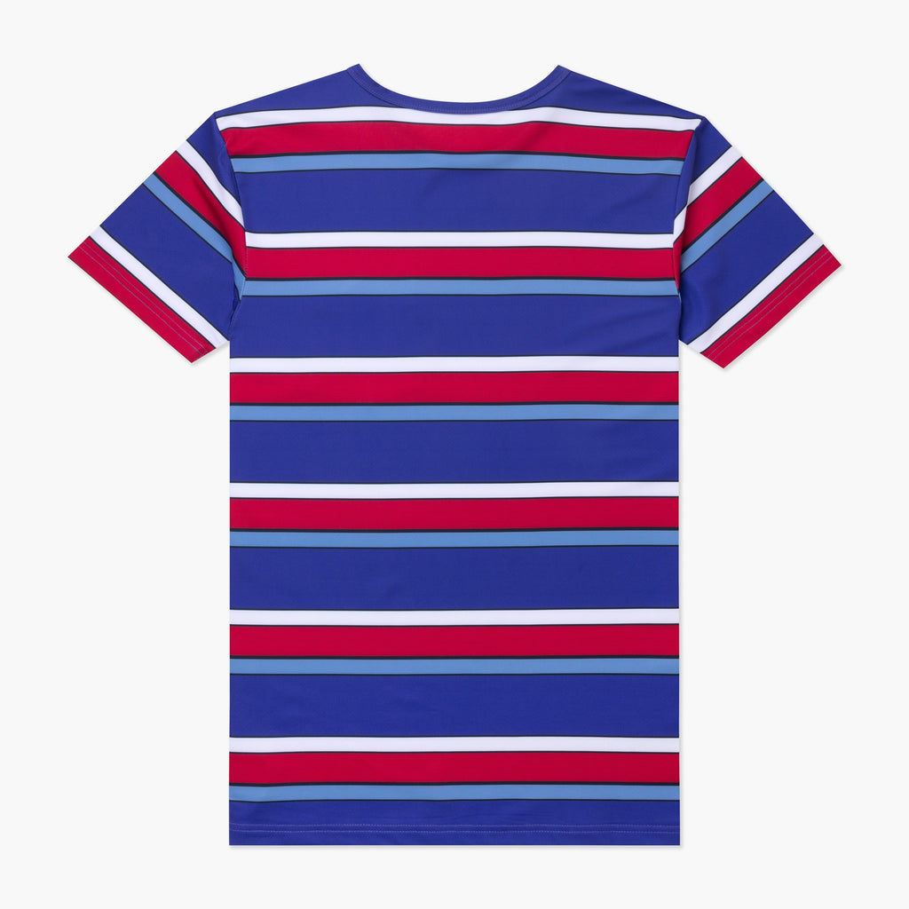 Aqua Terra On Stripes Tech Tee