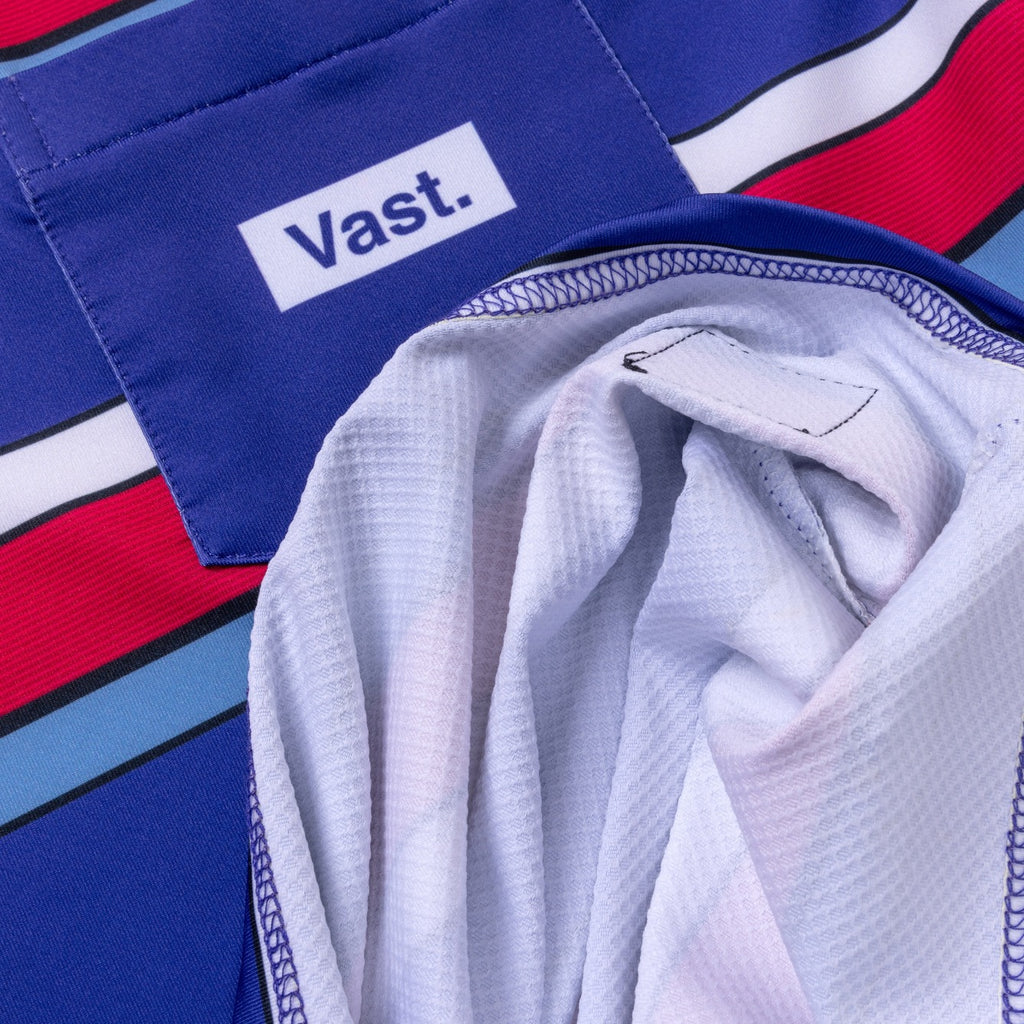 Aqua Terra On Stripes Tech Tee