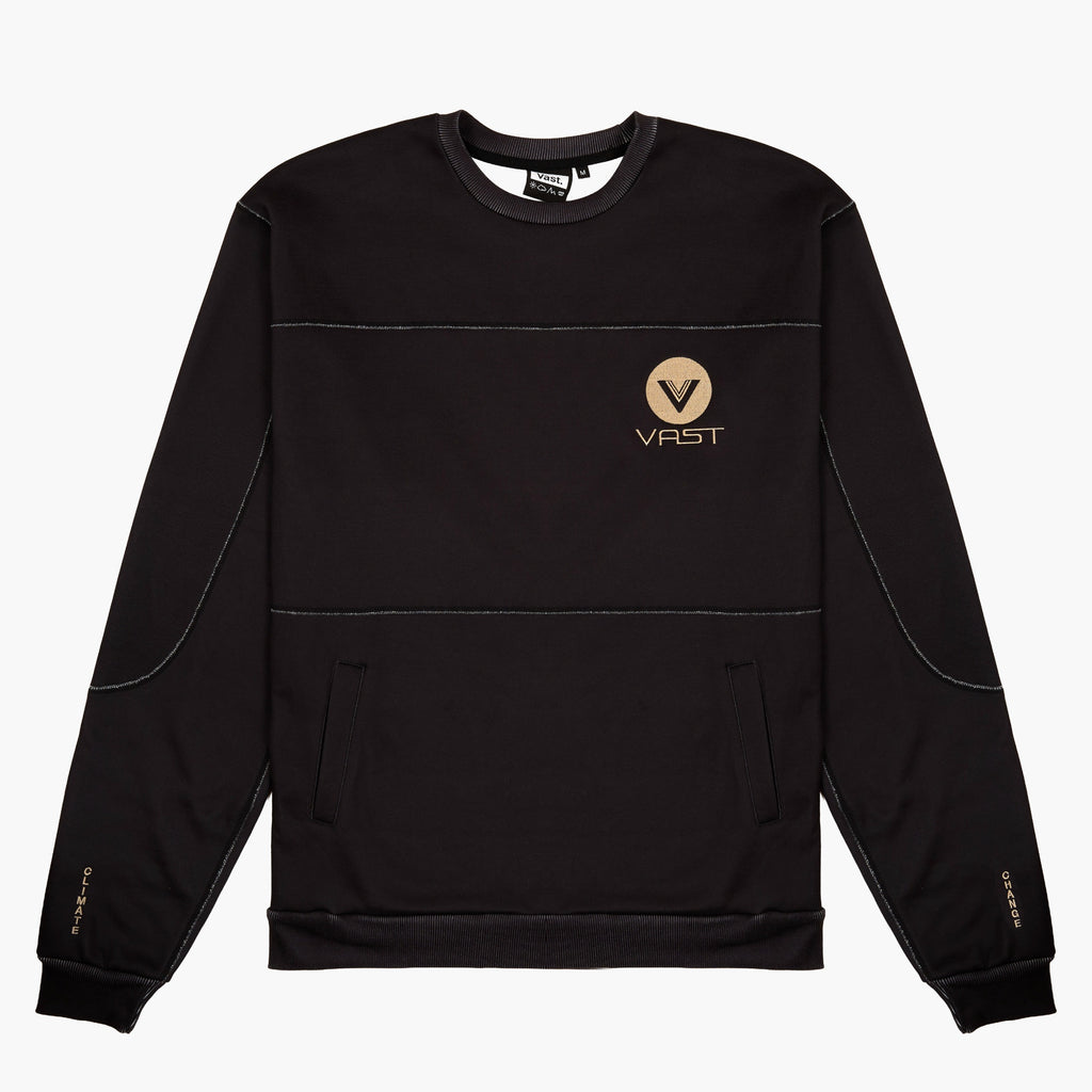Dark Dark Color Block Fleece