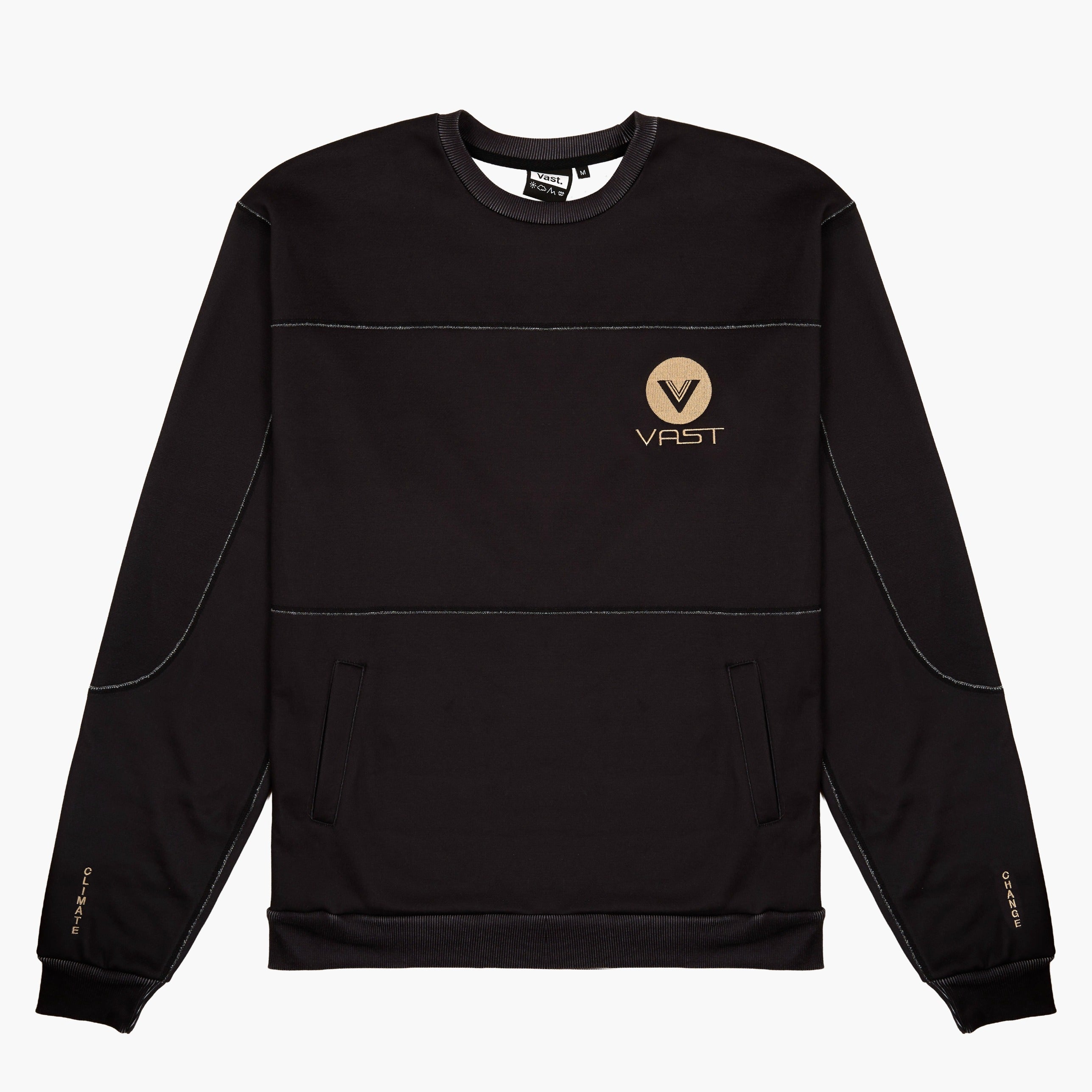Dark Dark Color Block Fleece
