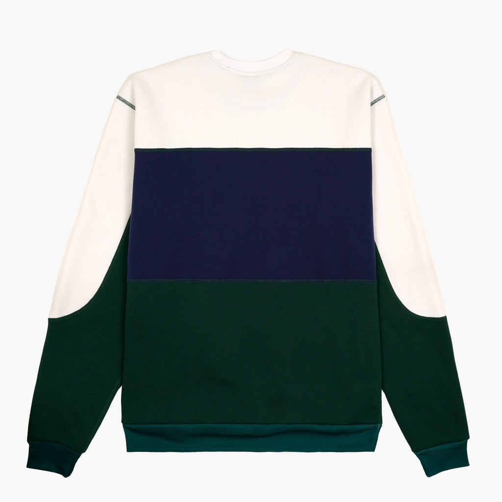 Deep Color Block Fleece