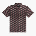 Digi Floral Naturals Aqua Terra Button Up