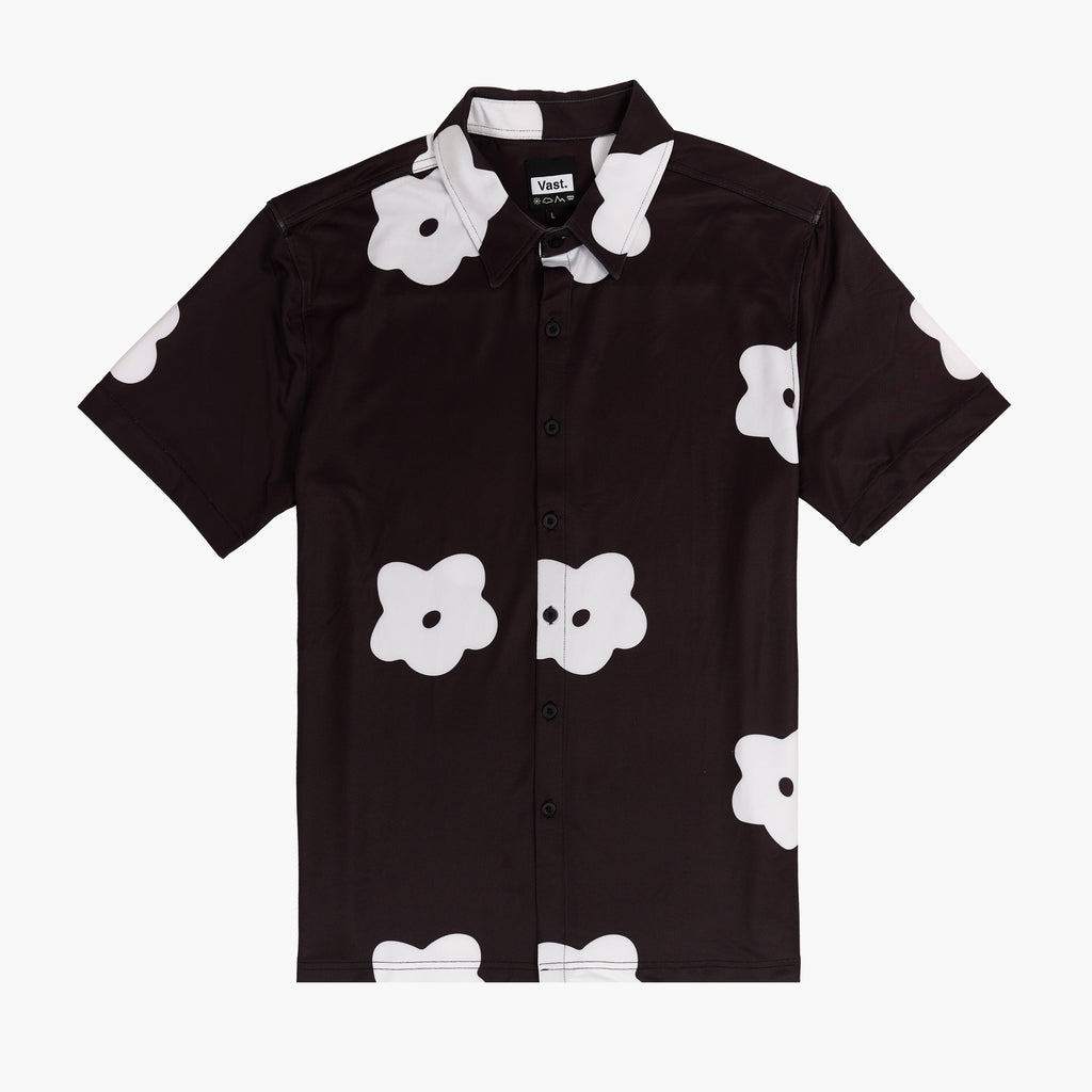 Flower Patch Aqua Terra Button Up